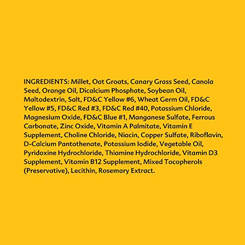 Wild Harvest Daily Blend Nutrition Diet for Parakeet, Canary and Finch 10 Pounds, Orange flavour - size: 10 Pound (Pack of 1)