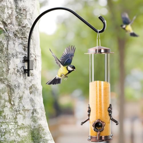 16 Inch Swivel Plant Hanger: Plant Hangers Outdoor, Heavy Duty Hook for Bird Feeder, Plant, Flower Basket, Lantern, Wind Chime & More - Versatile Hanging Brackets Outdoor/Indoor Use Up to 22LB - size: 16 inch 1 Pack
