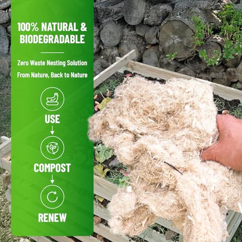 Small Pet Select Hemp Nesting Pads, Chicken Coop & Boxes, 10-Pack | Extra Thick, Eco-Friendly, Absorbent, Odor Control, Fits Most Nesting Boxes, For Laying Hens & Flocks