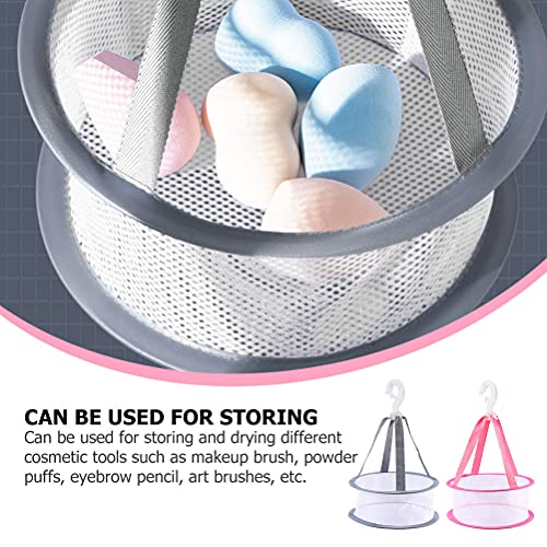 2pcs Drying Net Bag Polyester Drying Rack Beauty Egg