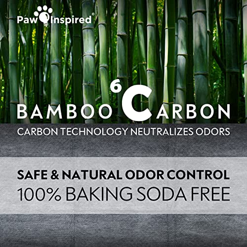 Paw Inspired Disposable Cage Liners, 34x24 Inch (Critter Nation), 12 Count | Bamboo Charcoal Odor Controlling, Super Absorbent Pads For Guinea Pigs, Ferrets, Rabbits, Hamsters, Small Animals - size: 34x24" (Critter Nation) -12 ct