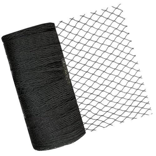Bird Netting 15x40 FT 1/2 Inch Mesh Heavy Duty Woven Mesh Netting | Heavy duty woven mesh protects fruit trees, berries and gardens from birds & small animals with UV-resistant durability - size: 15x40Ft-0.5"