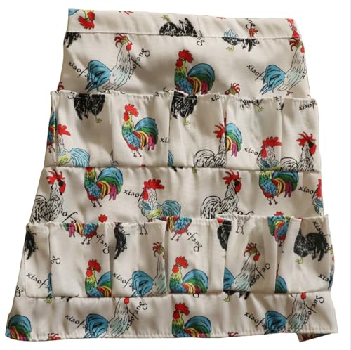 Egg Collecting Apron for Chicken Duck Goose Eggs, Farm Egg Gathering Apron, Suitable for Kitchen and Garden Use - style: D