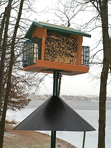 Squirrel Flapper Professional Plastic Prevents Stealing Squirrel Baffle for Bird Feeder - size: 18in