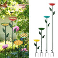 DREAMSOUL 4 Pack Bee Watering Station, Small Bird Bath for Bees Butterflies | Solid Metal Material, Compact Small Size, Durable Metal Stake Build, Ideal for Pollinator Gardens - size: 4PCS-A