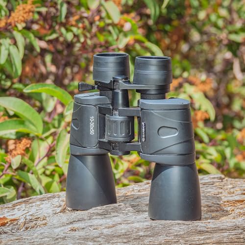 Barska Gladiator 8-24x50 Zoom Binoculars with Tripod Adaptor for Long Range Viewing, Birding, Events, etc - style: 8-24x50 Ruby Lens