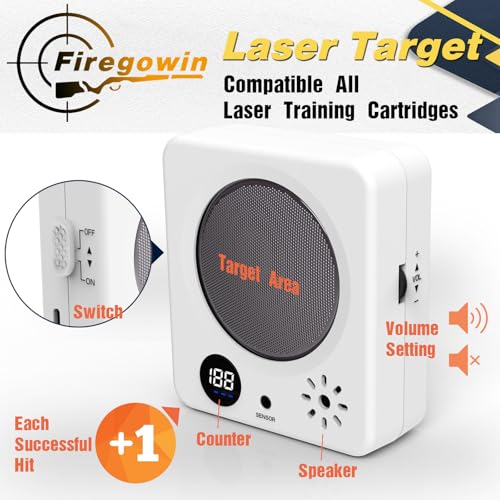 Hunter Portable Game Dragging Mat + FIREGOWIN Electronic Laser Training Target System–Field Recovery & Precision Practice Bundle