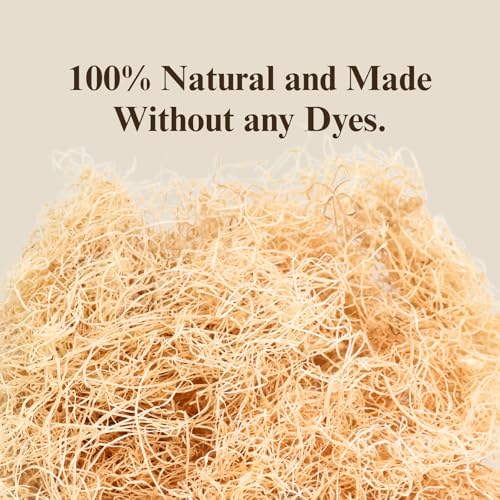 Aspen Wood Excelsior, Fine Cut, Small 2-Pack | Natural Aspen Wood Excelsior for Crafts & Animal Bedding, Cages, Soft & Absorbent, Dye-Free, Family Owned, USA Made - size: Small 2-pack, style: Fine Cut