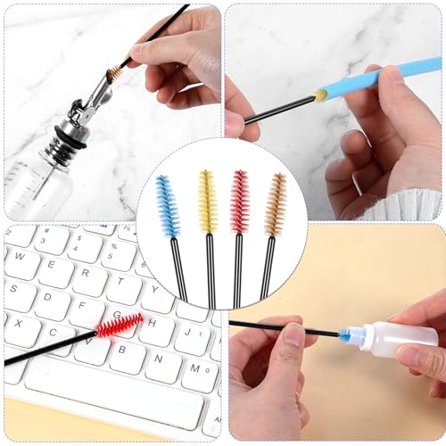20 PCS Hummingbird Feeder Cleaning Brushes, Small Brushes for Cleaning Small Parts, Hummingbird Feeder Brush for Narrow Bottles, Tubes, Jars