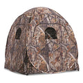 Guide Gear HuntRite Deluxe 4-Panel Spring Steel Hunting Blind; 2 Person Ground Tent for Deer and Turkey Season