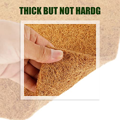 10PCS Chicken Nesting Pads for Chicken, 13x13 Washable Nesting Box Pads, Reusable Hens Nest Bedding Mats, Natural Bird Nest Liner, for Indoor Outdoor Hen Laying Eggs