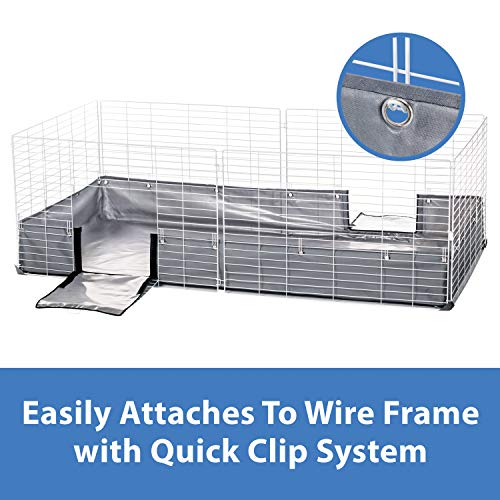 Kaytee Open Living Pet Guinea Pig or Rabbit Habitat Replacement Liner 48" x 24" - size: 48.0"L x 24.0"W x 0.1"H