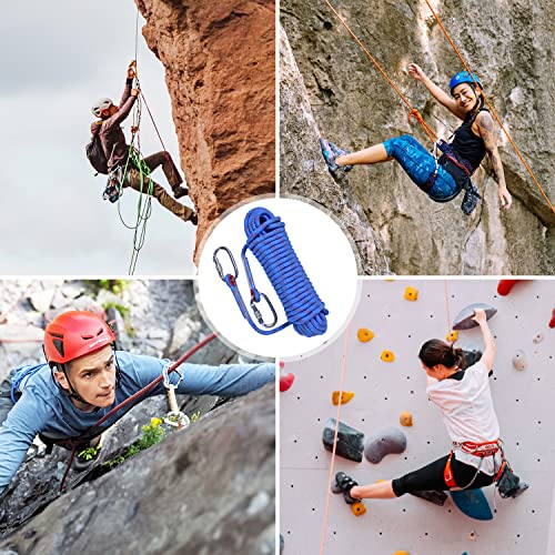 Climbing Rope, Rappelling Rope - color: Blue, size: 32FT
