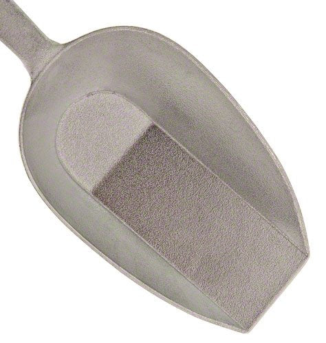 16-Ounce Flat Bottom Aluminum Scoop - color: Aluminum - Flat Bottom, size: 16 Oz