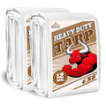 6x8ft (2p) 12mil Waterproof Tarp Heavy Duty UV Resistant White - color: White, size: 6x8(2p)