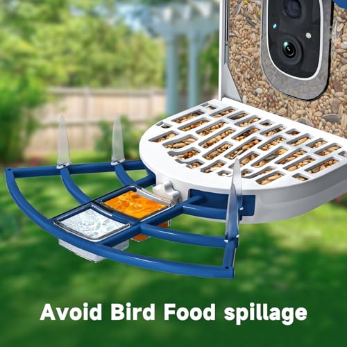 Bird Seed Guard - Breathable, Waterproof Cover Reduces Waste | Fits NAVFS Camera | Easy Install/Clean, Essential Accessory for Bird Feeders Camera.