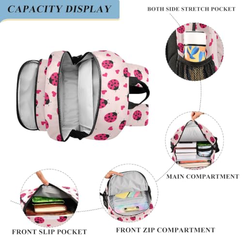Kids Backpack Elementary Middle School Bags for Boys Girls | Travel, Daypack, Lightweight, Waterproof, with Reflective Strip - color: Multi 12