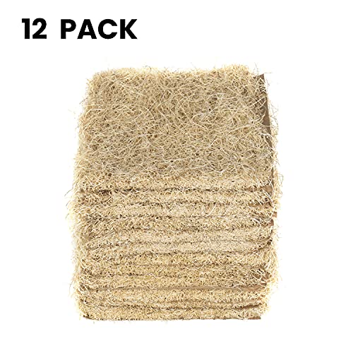 MagJo Aspen Nesting Pads for Chicken Coops - USA Grown Aspen Excelsior Nest Box Liners 13x13-12 Pack - size: 12 PACK