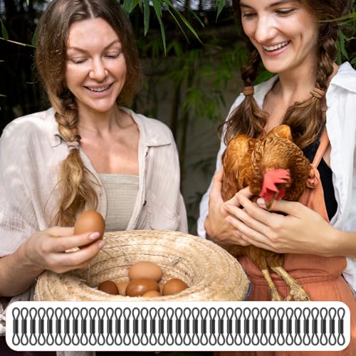 SynHHergyx Baby Chick Leg Bands, 100 Pcs Adjustable Splay Leg Bands for Chicks Poultry Legbands Chicken Hobble Braces for Newborn Spraddle Leg of Chick Quails Ducks Bird of 1 to 3 Days Newly Hatched