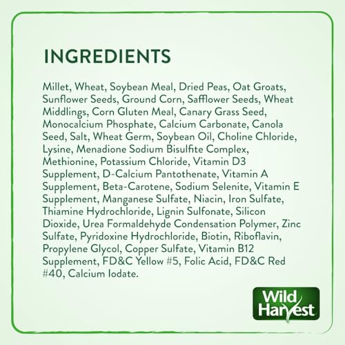 Wild Harvest Universal Blend for Medium and Large Birds 10 Pounds; Fortified Nutrition,(Pack of 3) - size: 10 Pound (Pack of 3), style: Medium & Large Birds
