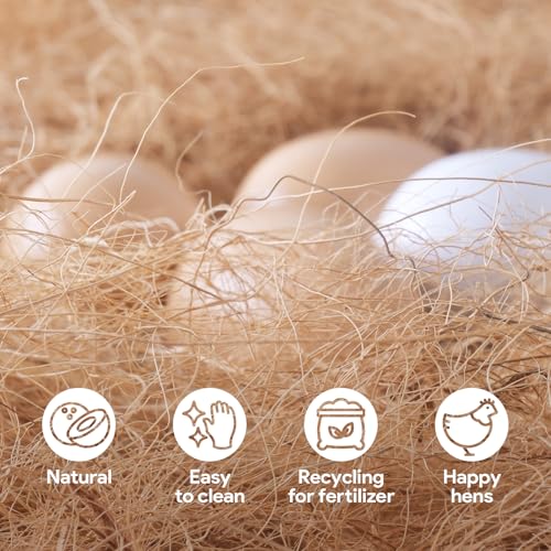 Laying Hen Nesting Pads, Premium Bedding for Chicken Nesting Box, Chicken Coop Accessories, 13x13, 12 Pieces (4 Pack) - size: 12 pieces