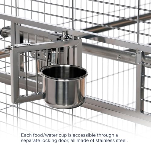 Prevue Pet Products Imperial XXL Stainless Steel Bird Cage - size: XXL