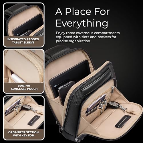 Briggs & Riley @work Sling Bag, RFID Pocket, Black - color: Black, size: Medium Sling Backpack