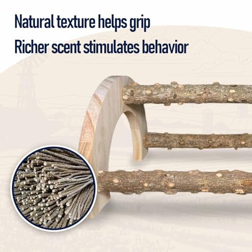 Natural Wood Chick Perch for Brooder, Baby Chicken Roosting Bars(1 Pack) - size: 1 Pack