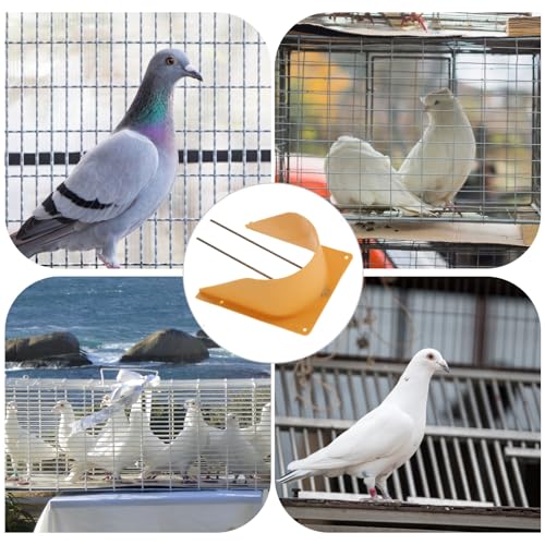 SUPVOX European Style Pigeon Cage 7.48 Inch One-Way Entrance for Racing Pigeons Install Durable Bird Cage for Safe Pigeon