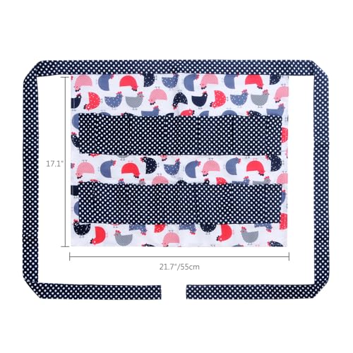 Sefiron Chicken Egg Collecting Apron,12 Deep Pockets for Hense,Duck,Goose Eggs - color: Black