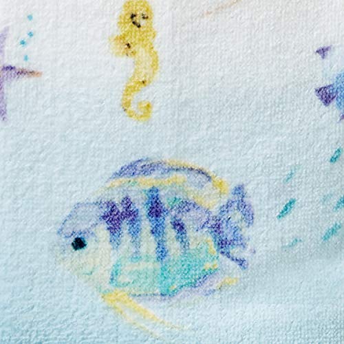SKL Home Ocean Watercolor Hand Towel, Multi (2-Pack) - color: Ocean Watercolor (Multi), style: Hand Towel Set