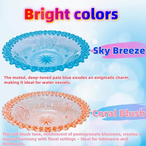 2 Pack Hanging Bird Baths Bowl Outdoor 15.8 Inch Metal Chains, Weather-Resistant Hanging Bird Feeder & Bath Tray for Garden Patio (Plastic, Blue & Pink) - color: Blue&Pink