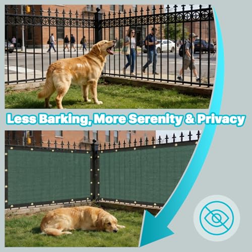 Amgo 90% UV Block Sun Shade Cloth for Dog Kennel Cover, 2' x 3' Green Pet Playpen Sunshade with Grommets, Durable Mesh Tarp for Crate, Patio, Stable,Chicken Coop & Outdoor Privacy Screen. - color: Green, size: 2' x 3' Custom Size