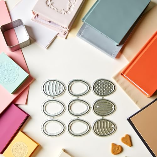 Easter Eggs Metal Cutting Dies Embossing Dies Stamps for Card Making DIY Embossing Photo Album Decorative Craft Embossing Dies Clearance Metal Scrapbooking Die-Cuts Card Making Accessories