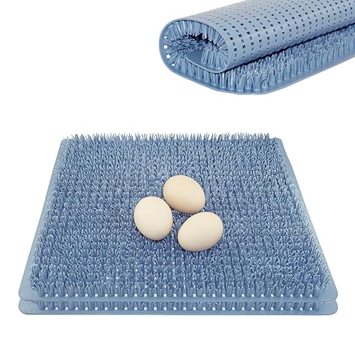 Washable Chicken Nesting Pads for Laying Eggs, Silicone Nesting Pads -2Pack - size: 2PCS