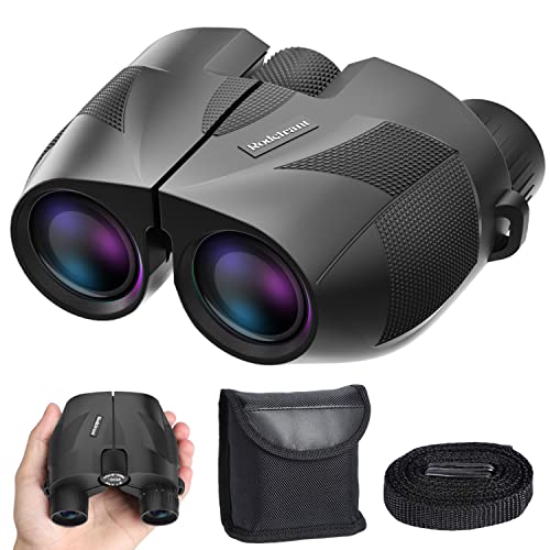 20x25 Compact Binoculars for Adults,High Powered Large Eyepiece Waterproof Binoculars,Easy Focus for Bird Watching,Hiking,Travel and Sport Games