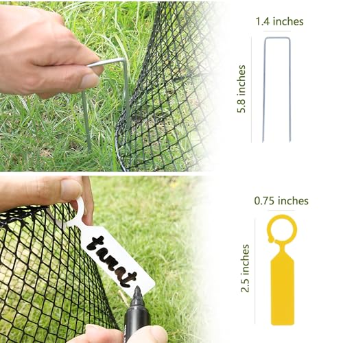 10 Pack 9.2 x 9.2 Inch Chicken Wire Cloche Plant Protectors from Animals | Plant Cages for Outdoor Plants Keep Rabbits Squirrels Birds Deer Out, Sturdy Garden Cloche for Vegetables Flowers Seedlings - size: 10PCS-9.2"x9.2"