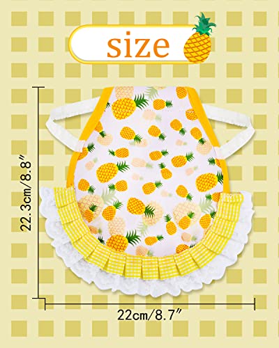 6pcs Chicken Saddle for Hens，Waterproof Chicken Saddle | Chicken Apron for hen Wing Back Protector with Elastic Straps, Print Feather Protective Chickens Vest Jacket - color: Chicken Saddle Hen 6pcs(B)