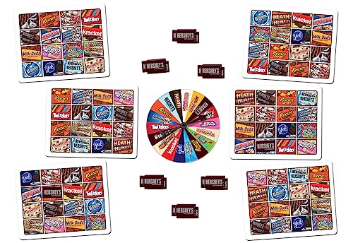 MasterPieces Kids Games - Hershey's Chocolate Bingo Game - style: Hershey's
