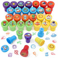Kesote Space Party Favors, 26pcs Space Stamps Set for Kids Galaxy Birthday Party Crafts Supplies Stuffer Treat Gift Goodie Bag Filler - color: Blue