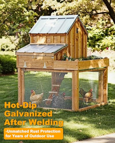 48in x 100ft Hardware Cloth 1/2 inch Chicken Wire Fencing Mesh | Hot-Dip Galvanized Welded 23 Standard Steel for Garden,Rabbit Cage, Rodent Poultry Enclosures & Predator Protection - size: 48in×100ft