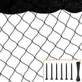 BSTPCOO Bird Netting for Chicken Coop, 25'x50' with 2.4" Square Mesh | Heavy Duty Nylon Poultry Netting, Garden Nettings for Fruit Tree Blueberry Bushes Against Birds, Squirrels, Deers - size: 25'×50'-2.4''
