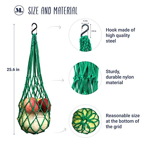 4PCS Chicken Vegetable String Bag, Poultry Fruit Holder Chicken Cabbage Feeder Treat Feeding Tool with Hook for Hens Coop Toy for Hen Goose Duck Large Birds (Red+Yellow+Green+Blue) - color: Red+Yellow+Green+Blue
