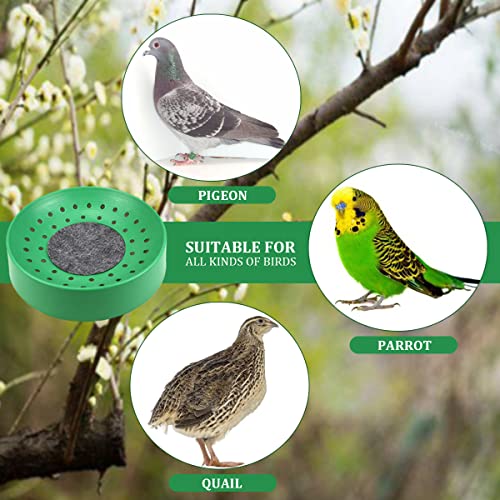 10 Pcs Plastic Pigeon Nest Bird Nest Bowls Pigeon Nest Bowl Breeding Hatching Nest for Pigeons Quails Breeding Hatching