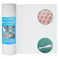 Pet Proof Barrier Net, White Plastic Chicken Wire Mesh Fencing 15.7IN x 16.4FT, Balcony Cat Safety Net & Garden Snake Barrier, Heavy Duty Protection for Chicken Coops, Rabbit Hutches, Dog Kennels - color: White, size: 15.7 IN * 16.4 FT