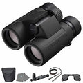 Prostaff P3 10x42 (16777) Black Binoculars Bundle with Lens Pen, and Cloth - High Powered Compact Adult Binoculars for Hunting, Bird Watching, and Hiking Essentials, Zoom Lightweight Travel - style: P3 10x42