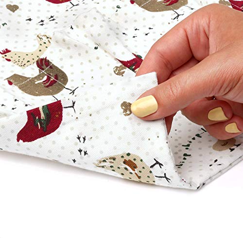 Farmhouse Chicken Egg Collecting & Gathering Apron 12 Pockets (Adult Size)