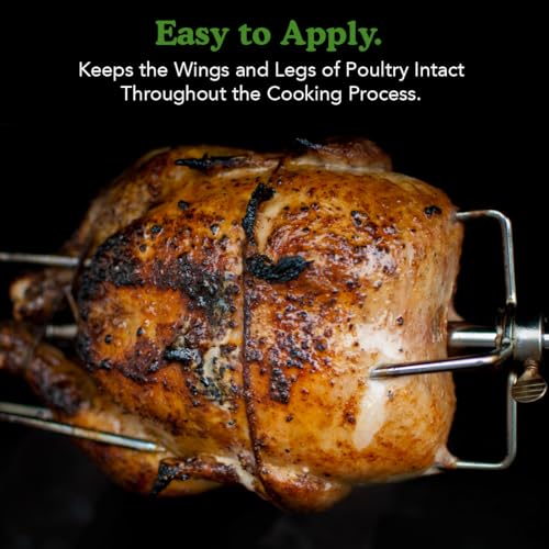 Regency Wraps Trussing Bands, 7 Inch Poultry Loops, 50 Pack, Oven Safe | Food Safe Cotton Elastic For Making Rotisserie Chicken, Roasting Turkey, Forming Roasts, Alternative To Butcher Twine