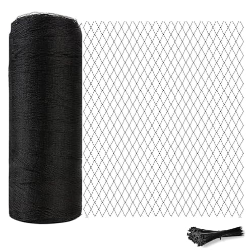 Junflying Bird Netting 15x20 Ft, 1/2" Mesh Heavy Duty Garden Netting | Extra Strong Woven Mesh Netting to Protect Blueberry Bushes, Fruit Trees, Vegetables From Birds, Deer, Squirrels, Poultry. - size: 15X20 FT