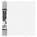 Chicken Wire 24 in x 25 FT x 2” Mesh x 20GA | Poultry Wire Netting | Hot Dipped Galvanised | Hexagonal Galvanized Mesh for Chicken Coop, Rabbit Cage, Fence Barrier PM24x25x2 - style: 24 in x 25 FT x 2 in